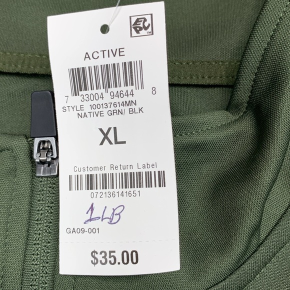 ID Ideology Men’s Regular Fit Knit Jacket Dark Green XL - Picture 3 of 8